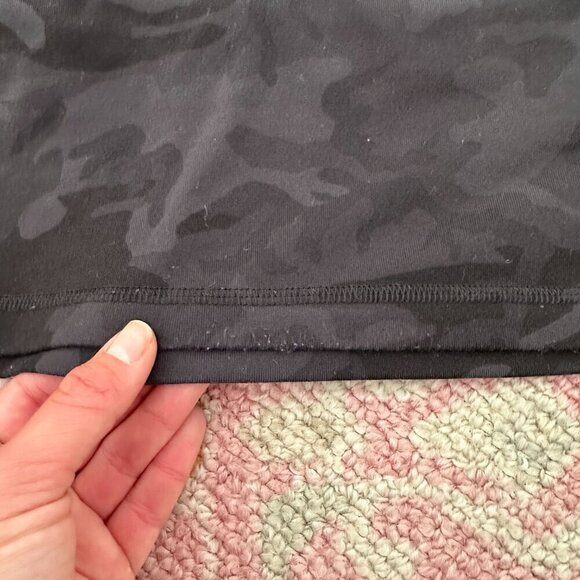 lululemon cropped camo power y tank - Picture 3 of 3